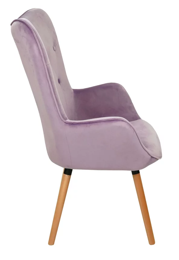 Čalúnené kreslo COZY fialová