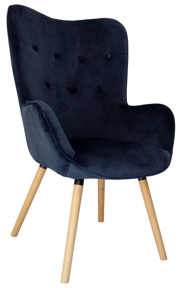 Čalúnené kreslo COZY granátová