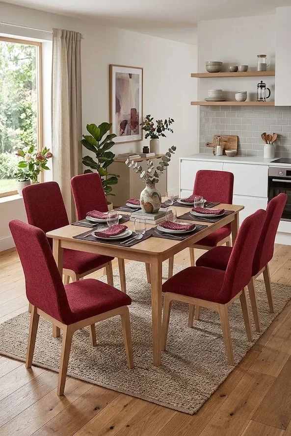 Jedálenský set ARIEN BUK + Stôl GRADO 160 x 90 cm