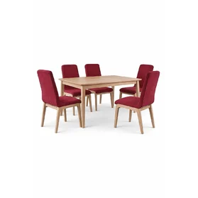 Jedálenský set ARIEN BUK + Stôl GRADO 160 x 90 cm