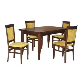 Jedálenský set D106 + Stôl MILANO 140 x 85 cm