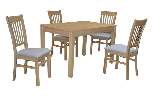 Jedálenský set D116 + Stôl MONZA 120x 80 cm