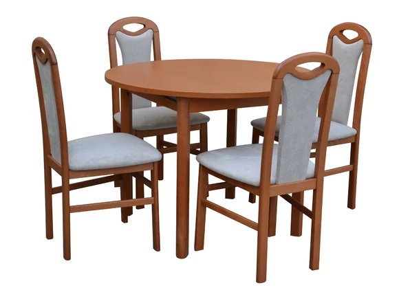 Jedálenský set D125 + Stôl CORNO o 100 cm