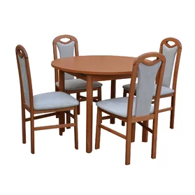 Jedálenský set D125 + Stôl CORNO o 100 cm