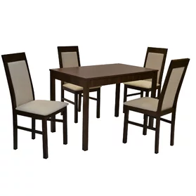 Jedálenský set D127 + Stôl JUMBO 110 x 68 cm