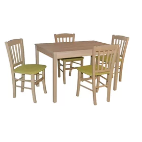 Jedálenský set D145 + Stôl JUMBO 110 x 68 cm