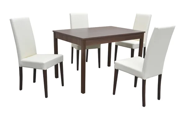 Jedálenský set D207 + Stôl BERGAMO 120 x 80 cm