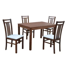 Jedálenský set GABON + Stôl Rimini 120 x 80/ +40 cm