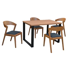 Jedálenský set ZANA + Stôl NOVA 140 x 90 cm