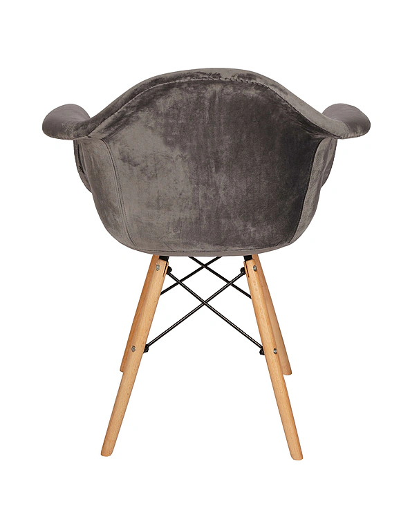 Kovová stolička M MOSKVA ŠEDÁ