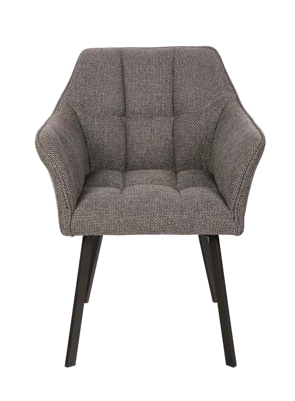 Kovová stolička M NEVADA ČIERNA